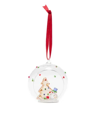 Swarovski Holiday Cheers クリスタルツリー・スノーマン ボールオーナメント - サムネイル1
