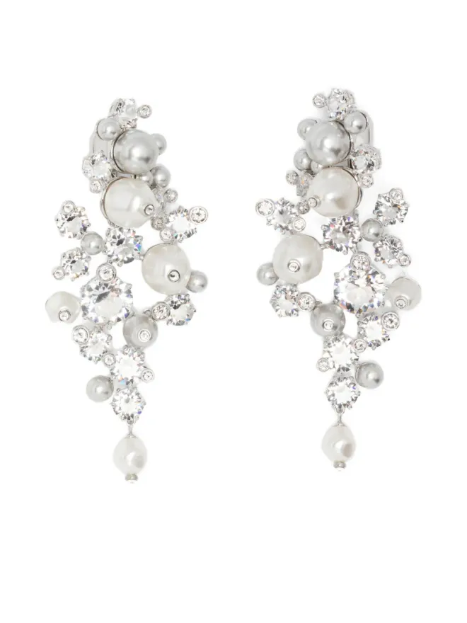 Swarovski Swarovski Constella クリスタル装飾クリップイヤリングの商品画像