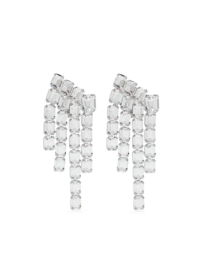 Swarovski Swarovski ミレニア オクタゴンカット シャンデリア イヤリング - Whiteの商品画像