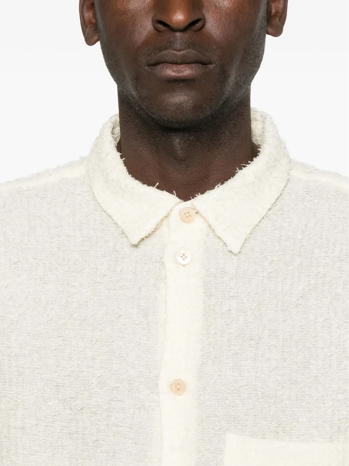 A Kind of Guise Gusto ブラッシュド加工シャツ - 画像5