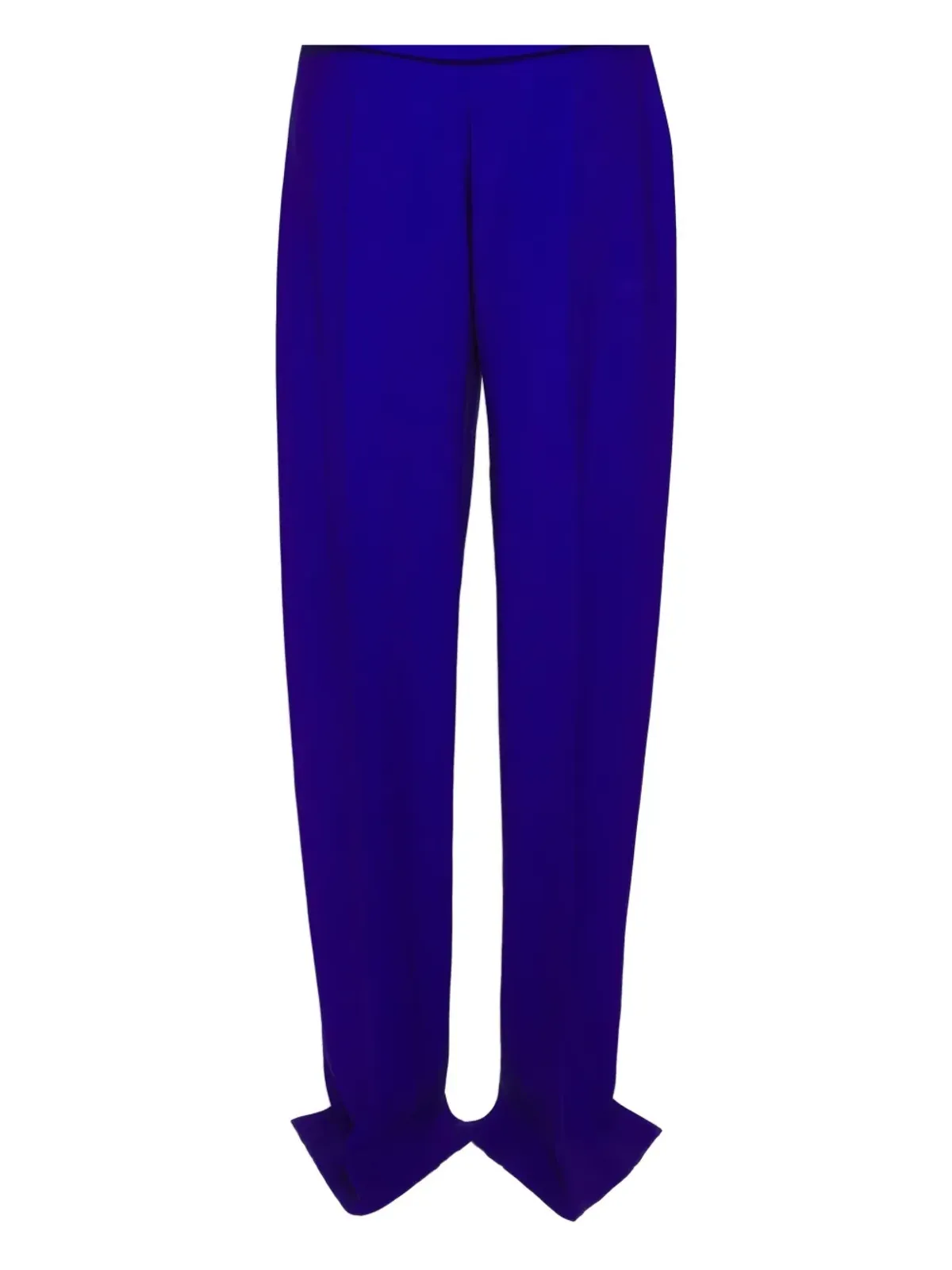 Mugler プリーツ入りスプリットヘムパンツ - 画像5
