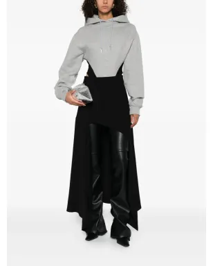 Mugler アシンメトリックハイロー スカート - サムネイル2