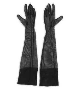 Mugler メッシュ ロンググローブ - サムネイル1