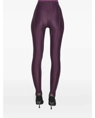 Mugler ハイウエスト・パネルドレギンス - サムネイル3