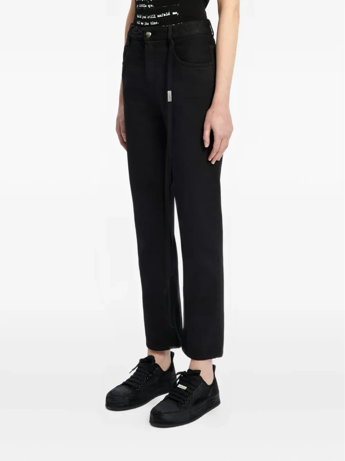 Ann Demeulemeester ファイブポケットジーンズ - 画像2