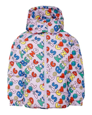 Stella McCartney Kids Earth Friendsプリントのフード付きレインコート - サムネイル1