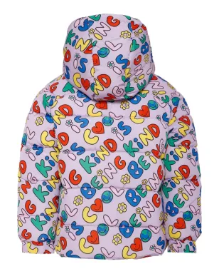 Stella McCartney Kids Earth Friendsプリントのフード付きレインコート - サムネイル2