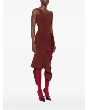 Mugler ワンショルダー カットアウト トップス - サムネイル3
