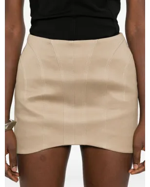 Mugler シームドパネルドスカート - サムネイル5