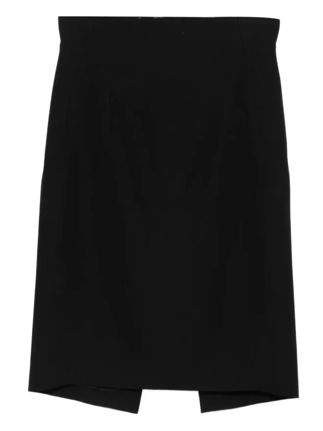 Mugler Mugler パネルド ミディスカートの商品画像