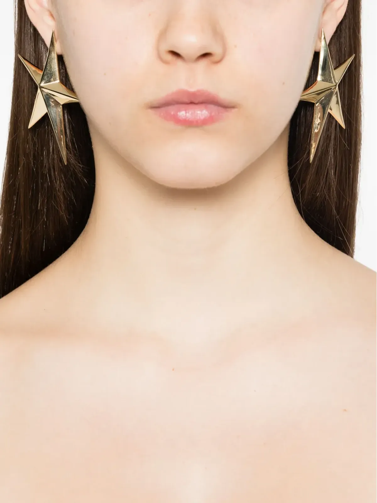 Mugler 星形ピアス - ゴールド - 画像2