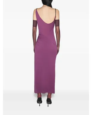 Mugler サイドスプリットミディドレス - サムネイル3