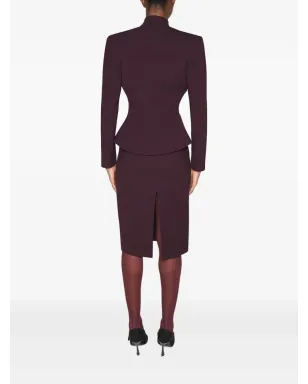 Mugler ペプラムウェスト フィットジャケット - サムネイル3