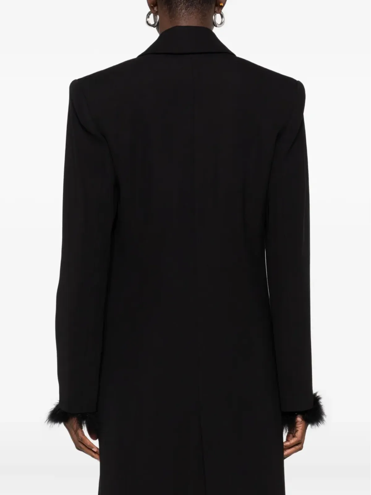 Mugler シングルブレストコート - 画像4