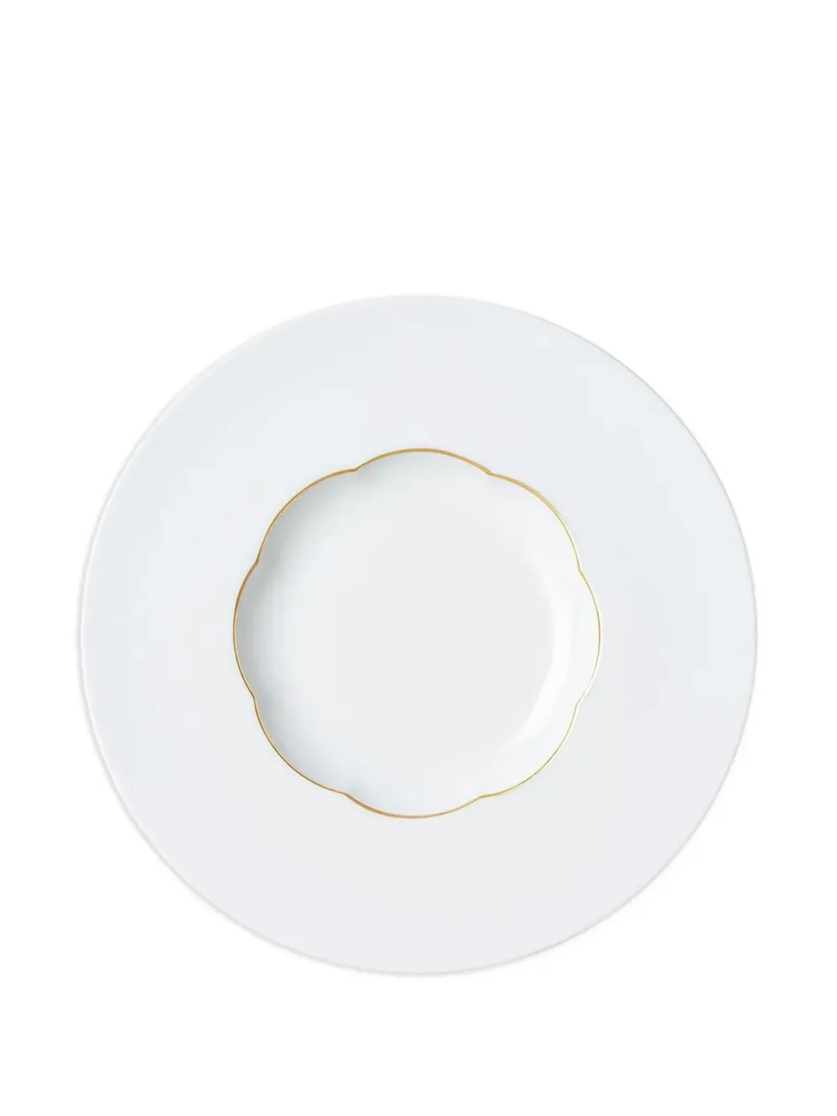 Rosenthal ソネット 金縁スカラップ皿 - 画像2