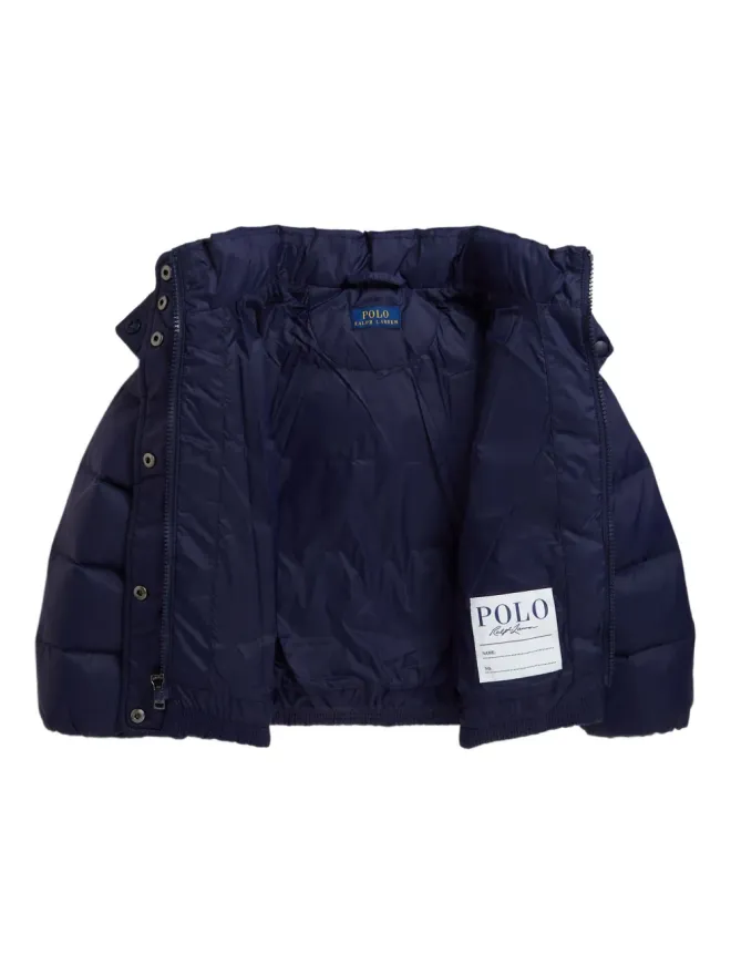 POLO RALPH LAUREN KIDS POLO RALPH LAUREN KIDS キルテッドフード付きダウンジャケットの商品画像