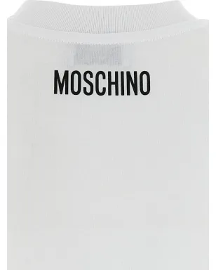 Moschino ガチョウプリント クルーネックTシャツ（ホワイト） - サムネイル3