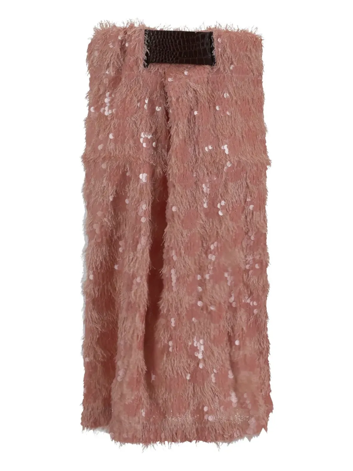 Niccolò Pasqualetti Chimera midi skirt - Pink - 画像3