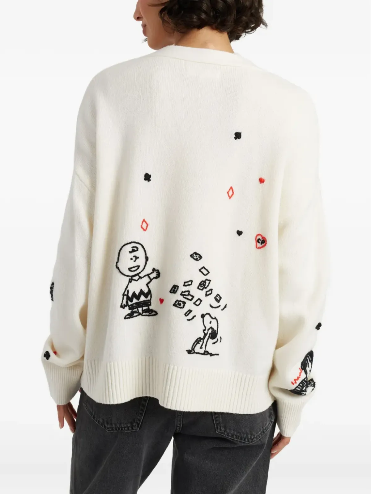 Chinti & Parker x Peanuts Vネックカーディガン - 画像5