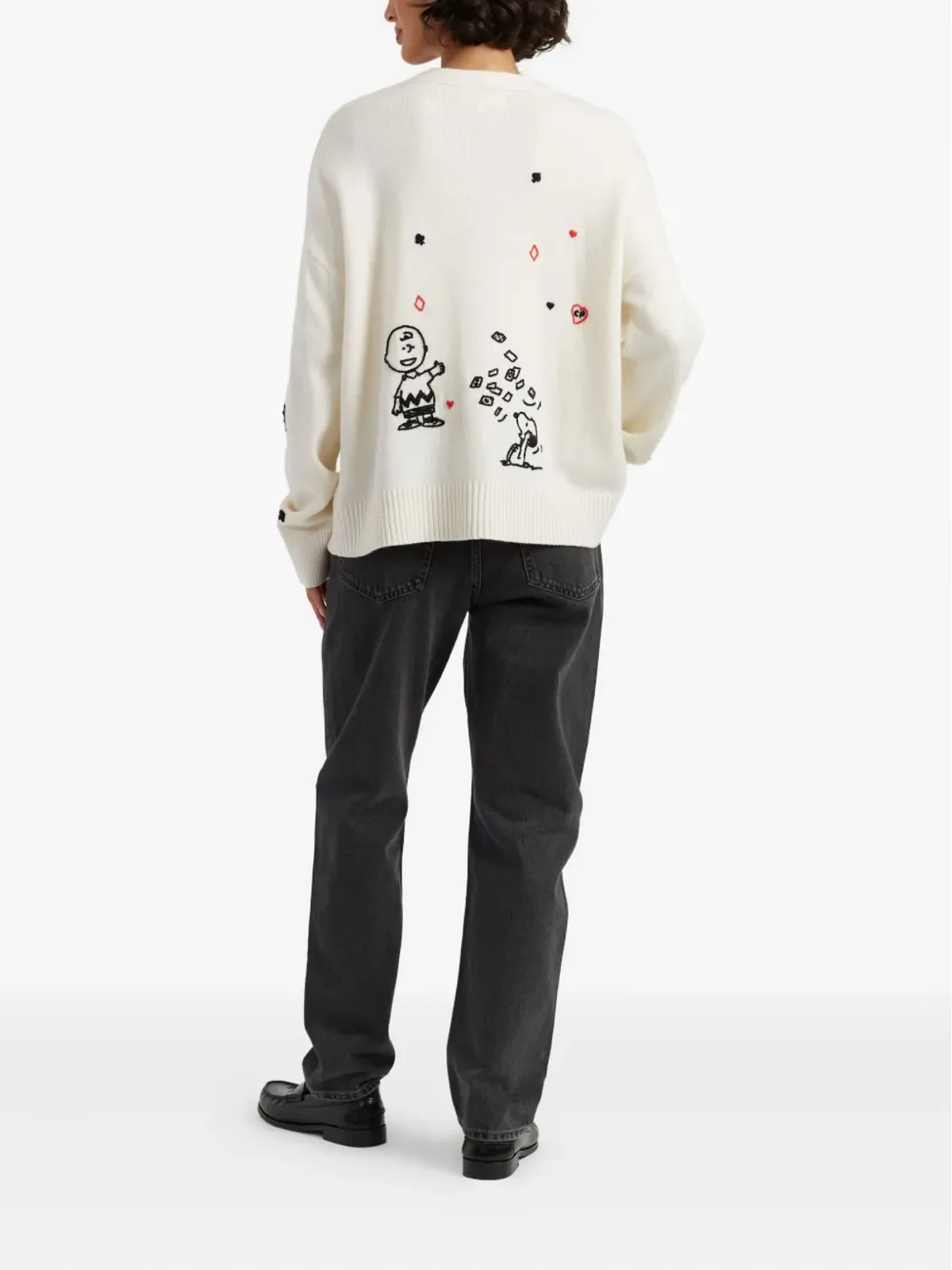 Chinti & Parker x Peanuts Vネックカーディガン - 画像3