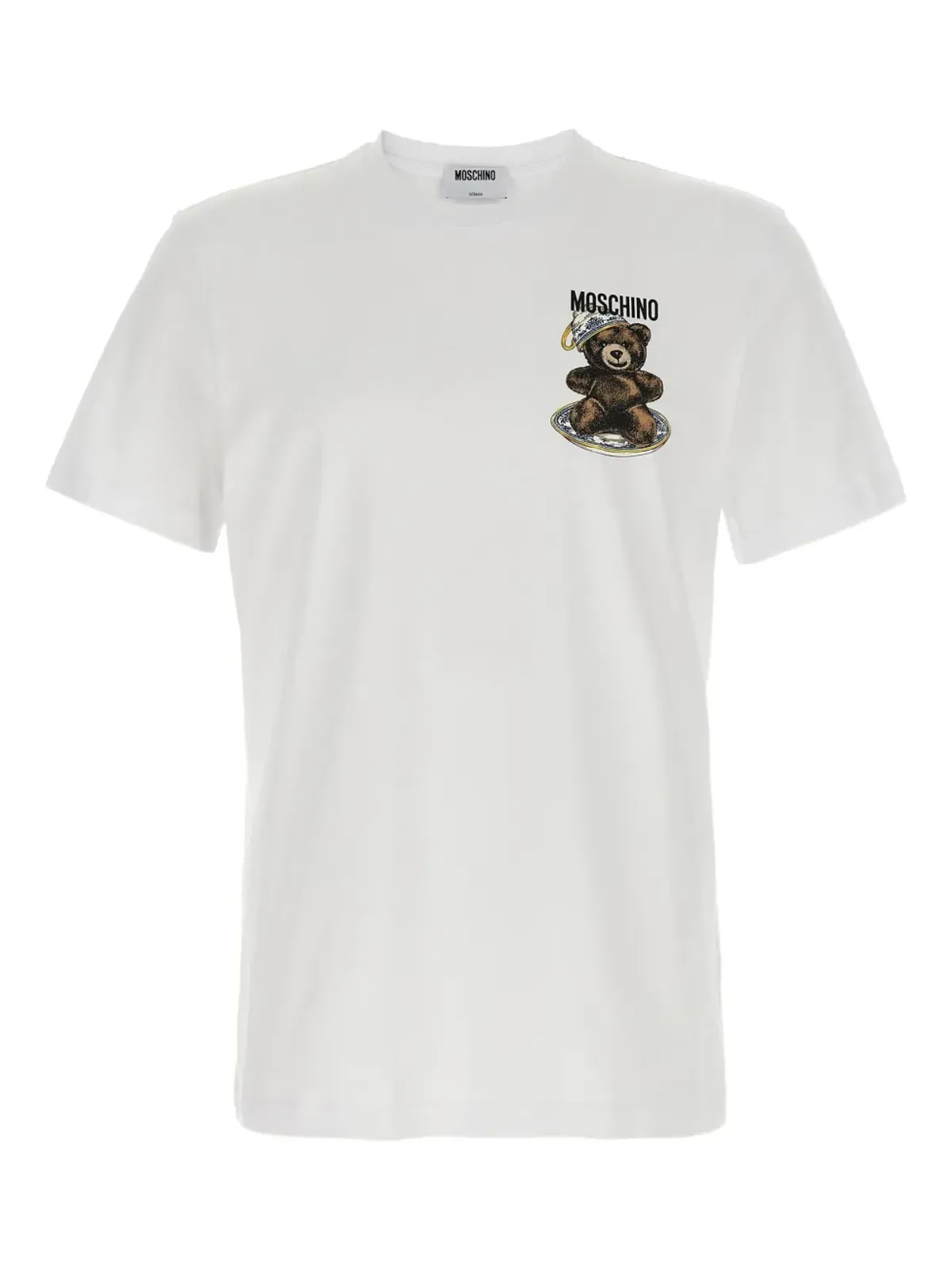 Moschino テディベア柄クルーネックTシャツ（ホワイト） - 画像1