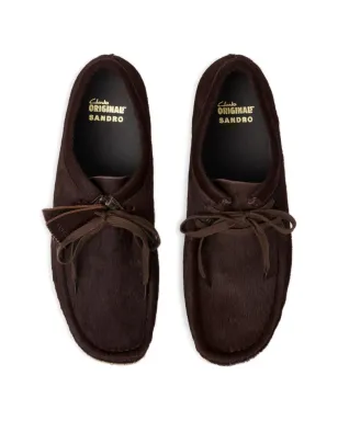 SANDRO x Clarks Originals ダービーシューズ ブラウン - サムネイル3
