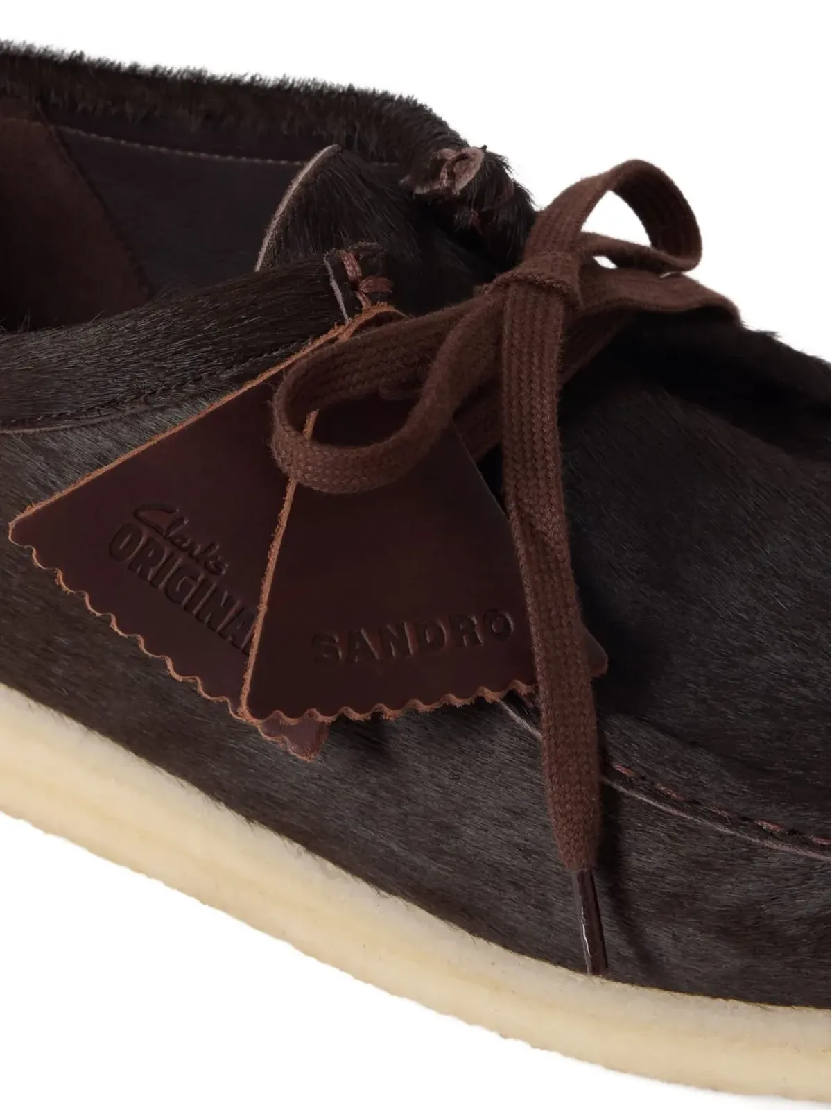 SANDRO x Clarks Originals ダービーシューズ ブラウン - 画像4