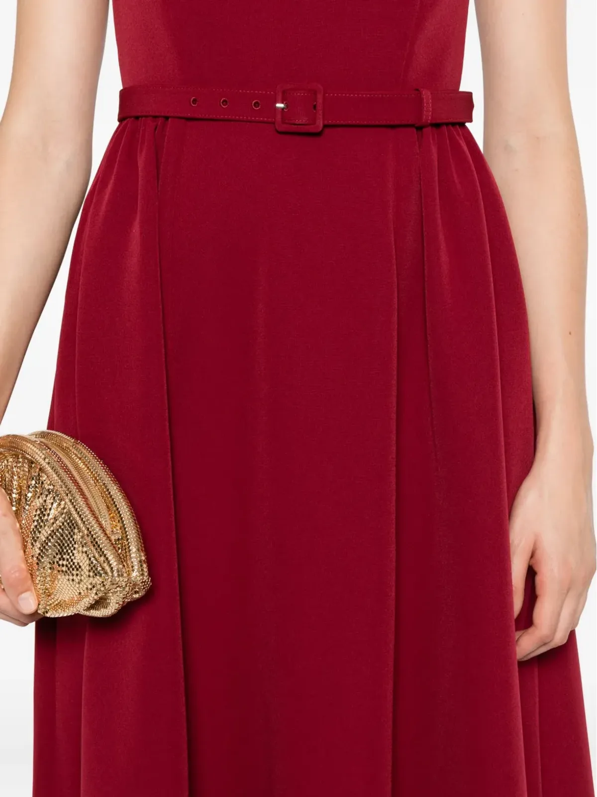 Roland Mouret ベルト付きマキシドレス - 画像5
