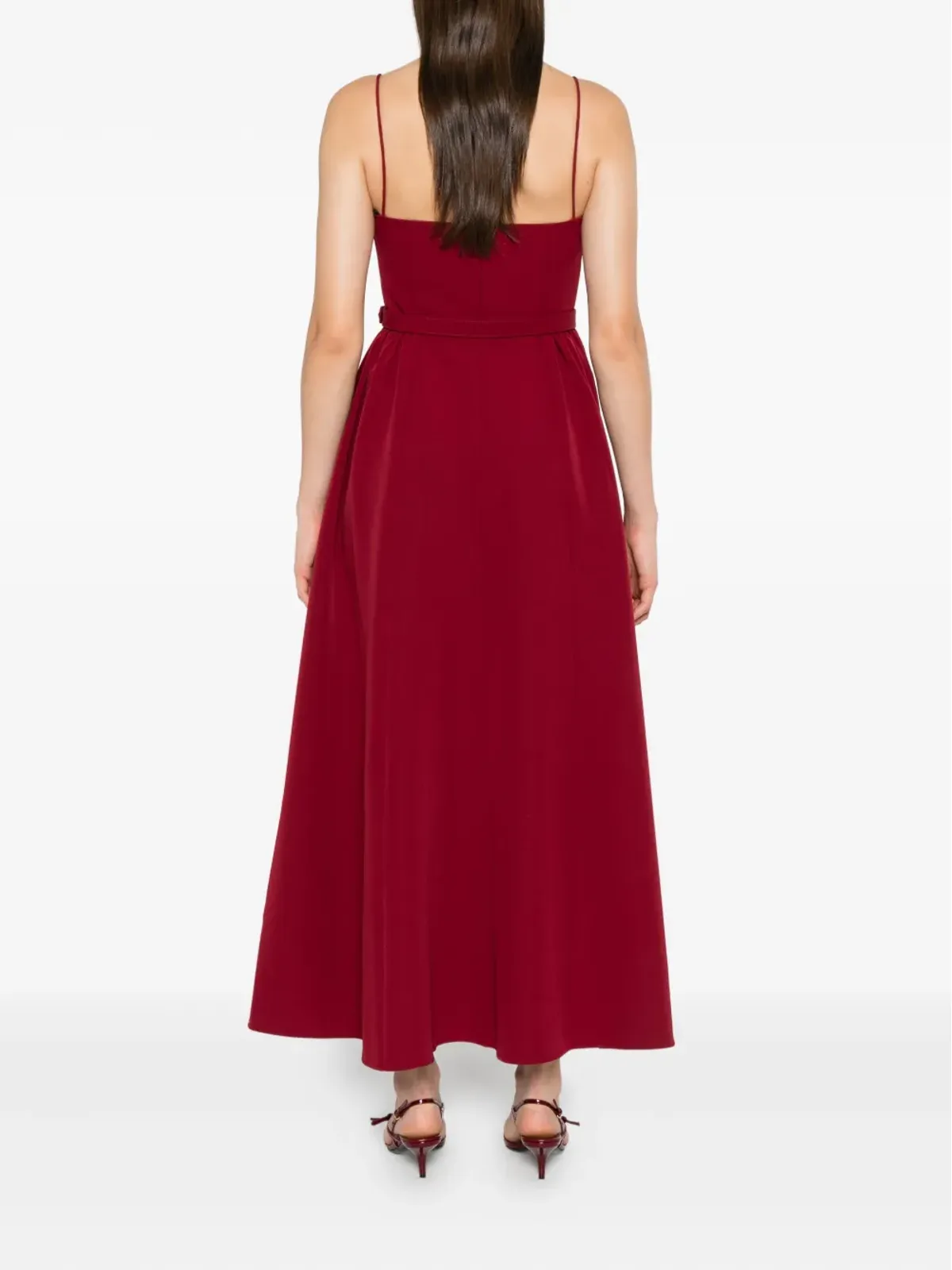 Roland Mouret ベルト付きマキシドレス - 画像4