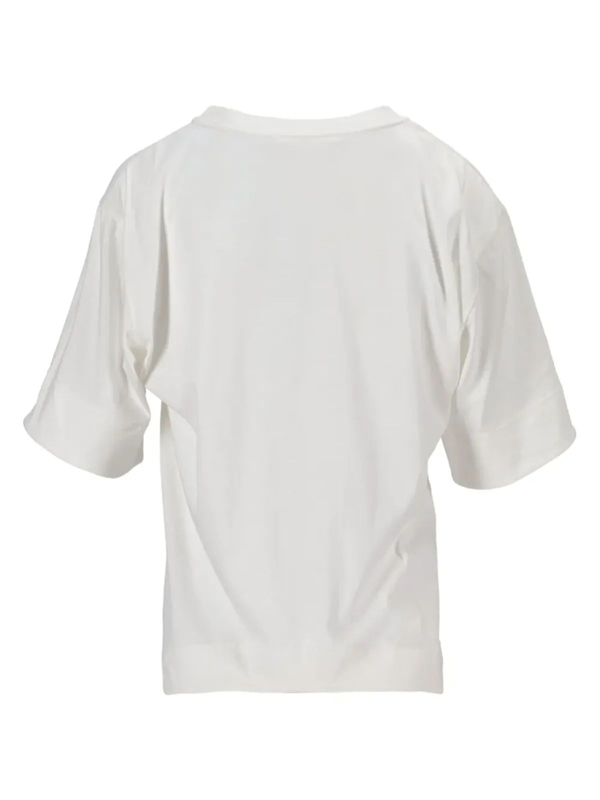 Niccolò Pasqualetti オンダ曲線ヘムTシャツ - 画像2