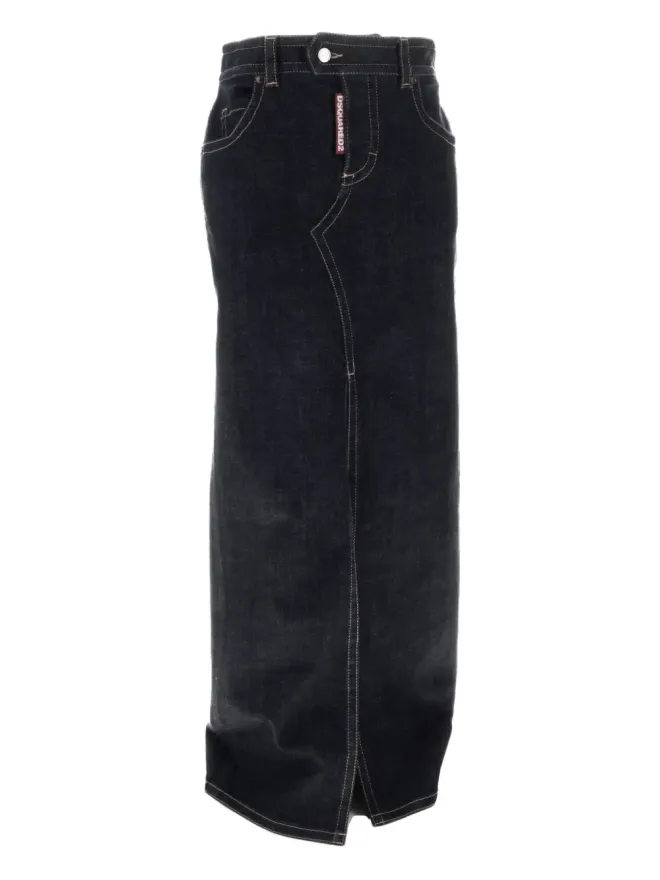 Dsquared2 DSQUARED2 デニムミディスカートの商品画像