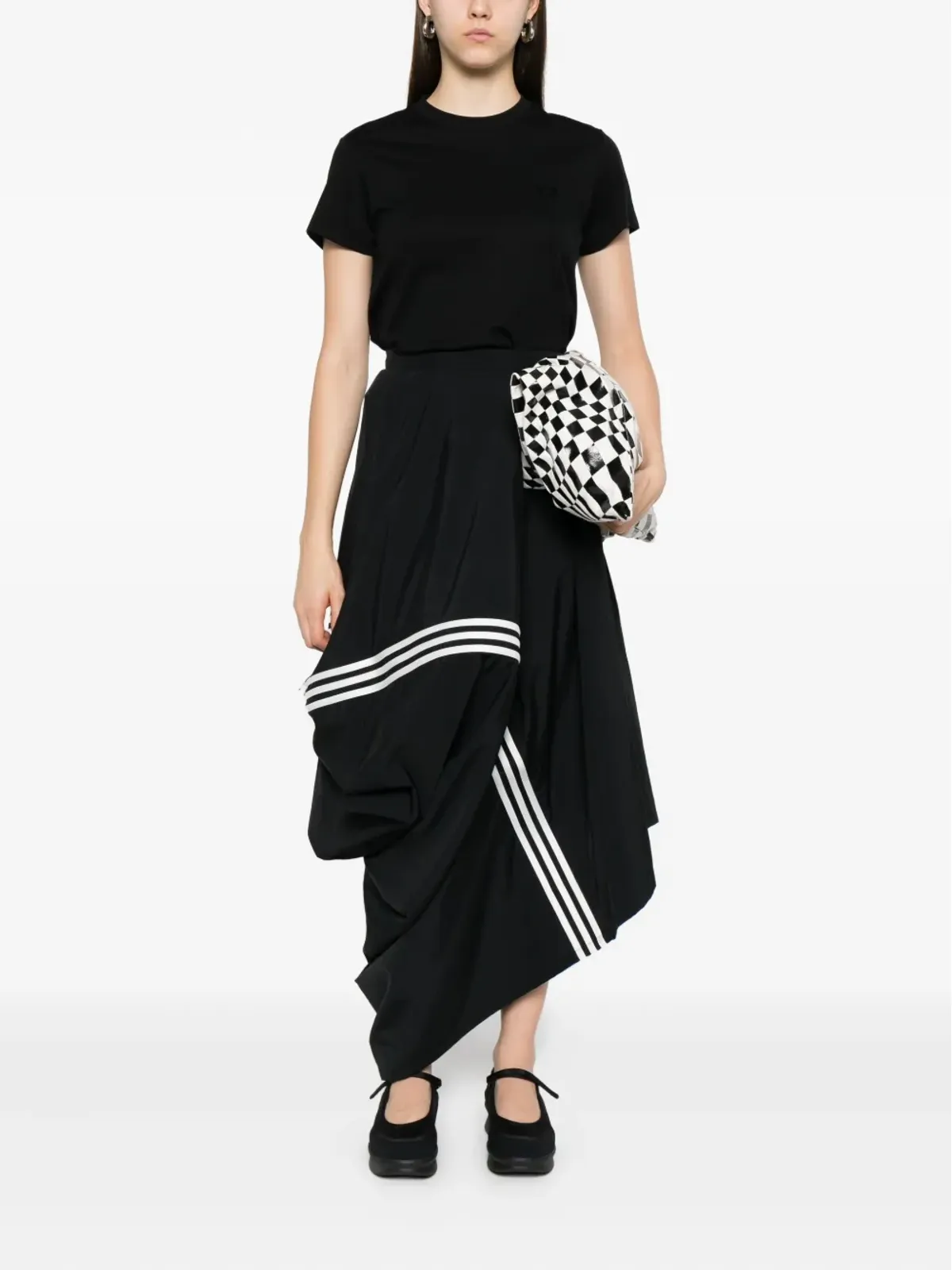 Y-3 アシンメトリースカート - 画像2