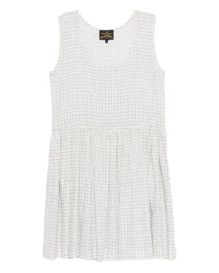 Vivienne Westwood Pre-Owned グリッド柄ノースリーブドレス - サムネイル1