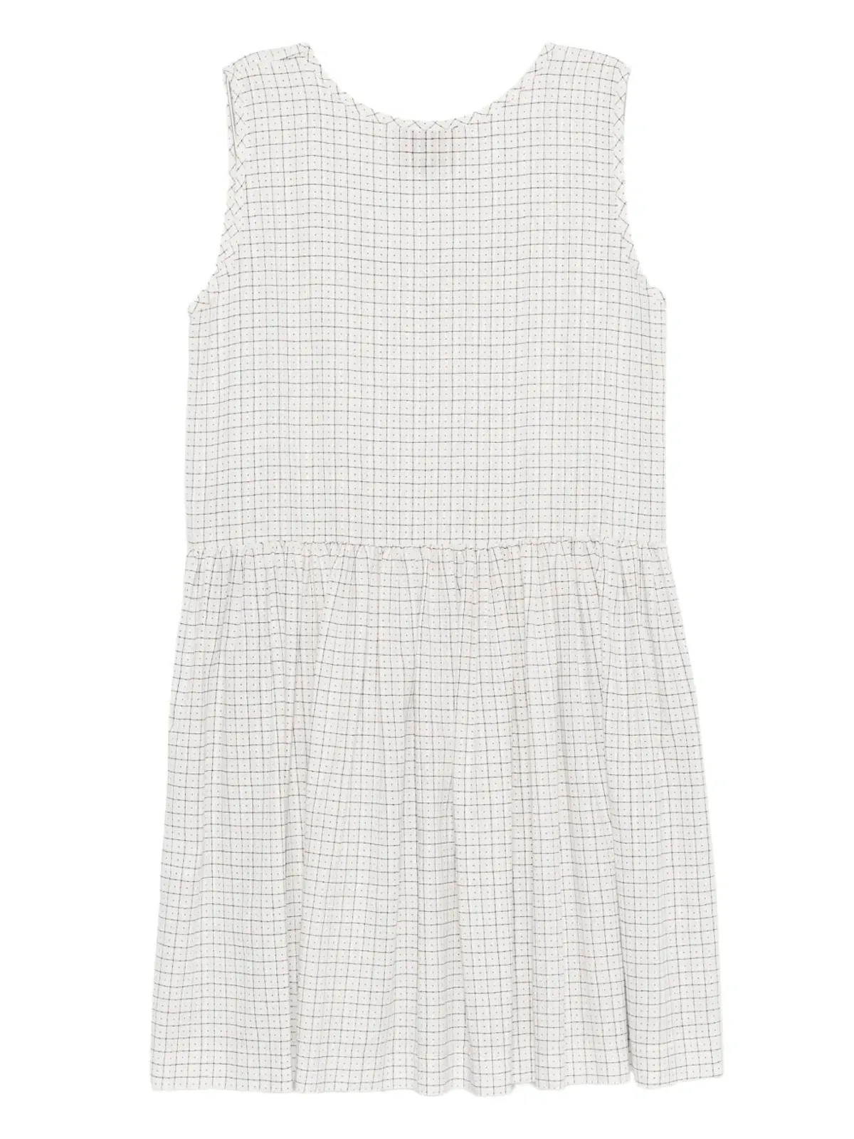Vivienne Westwood Pre-Owned グリッド柄ノースリーブドレス - 画像2