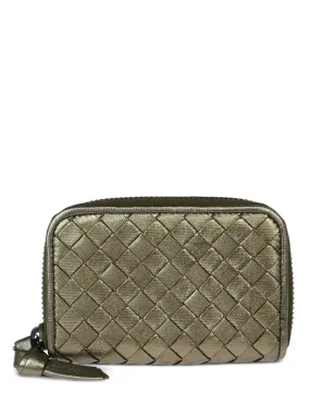 Bottega Veneta ビンテージ イントレチャート ジップ ウォレット - サムネイル1