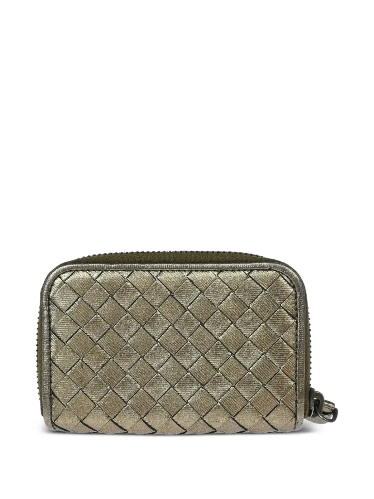 Bottega Veneta ビンテージ イントレチャート ジップ ウォレット - 画像2