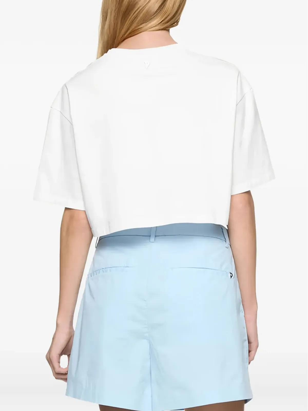 DONDUP クリスタル装飾 Tシャツ - 画像2