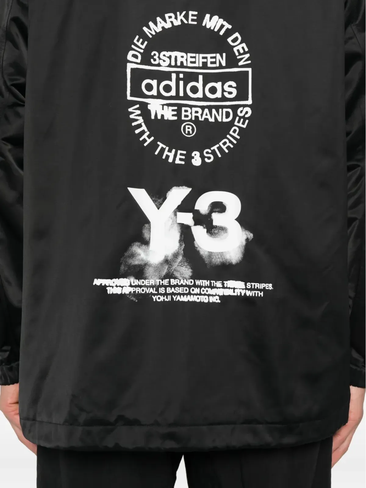 Y-3 ロゴプリントシャツジャケット - 画像5