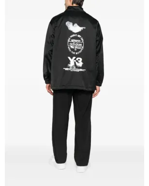 Y-3 ロゴプリントシャツジャケット - サムネイル2