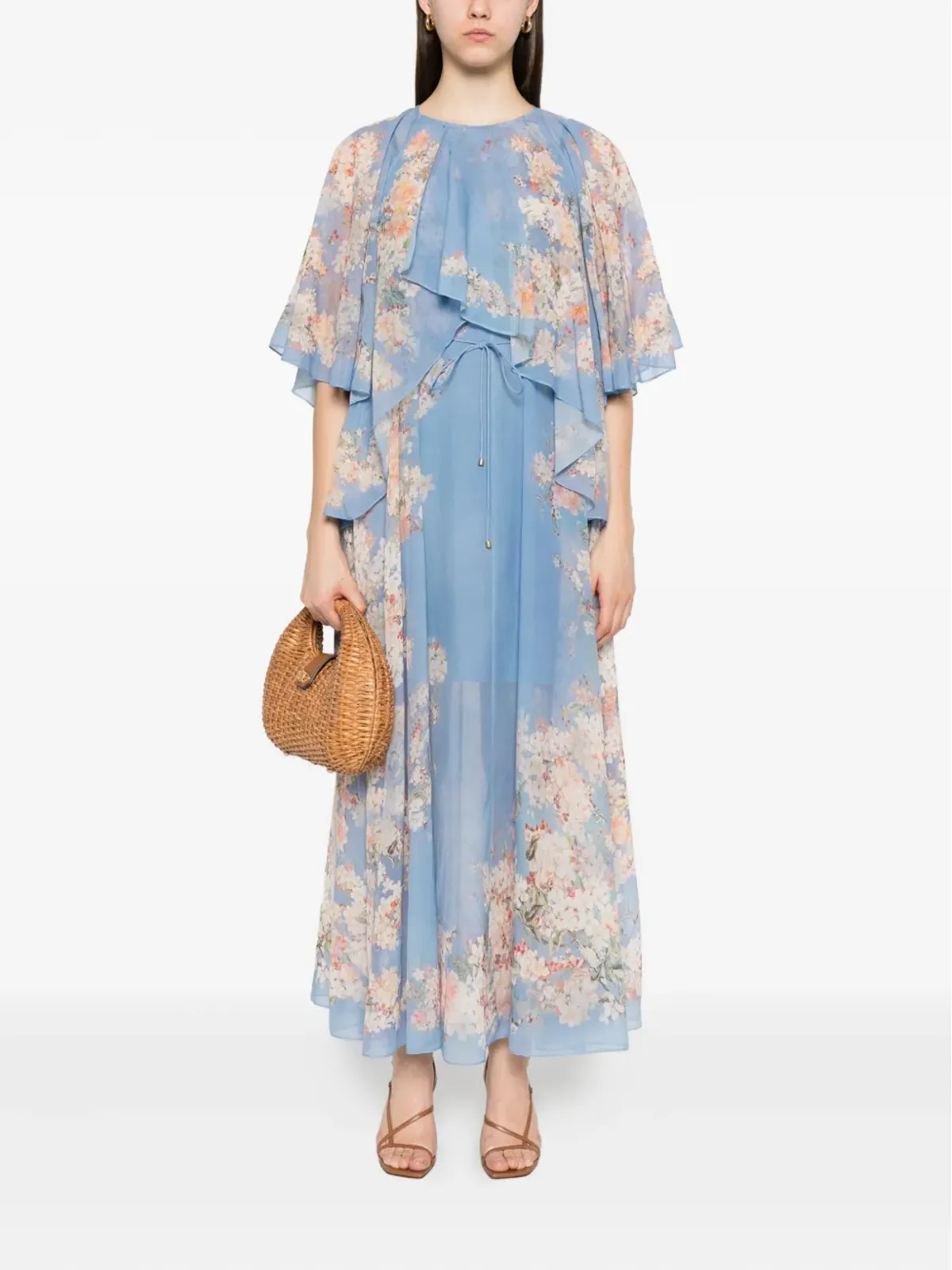 ZIMMERMANN 花柄プリントのフリルドレス - 画像2
