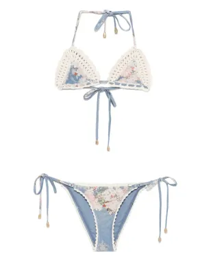 ZIMMERMANN フローラルプリントビキニ - サムネイル1