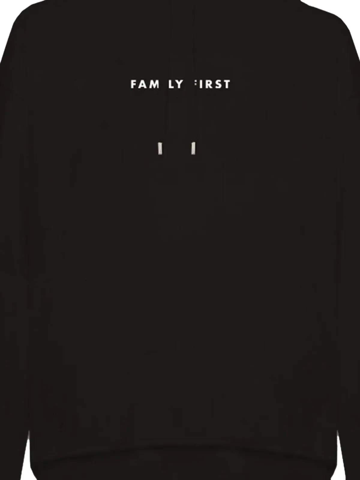 Family First ロゴプリントフーディー - 画像2