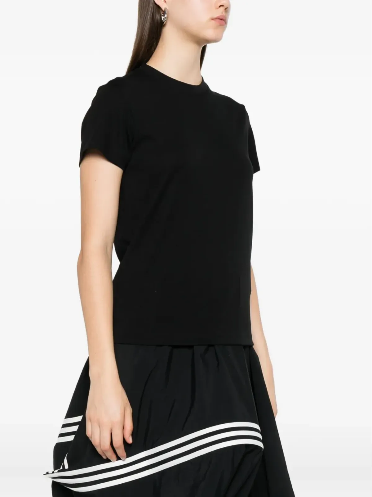 Y-3 ロゴ刺繍入りショートスリーブTシャツ - 画像3