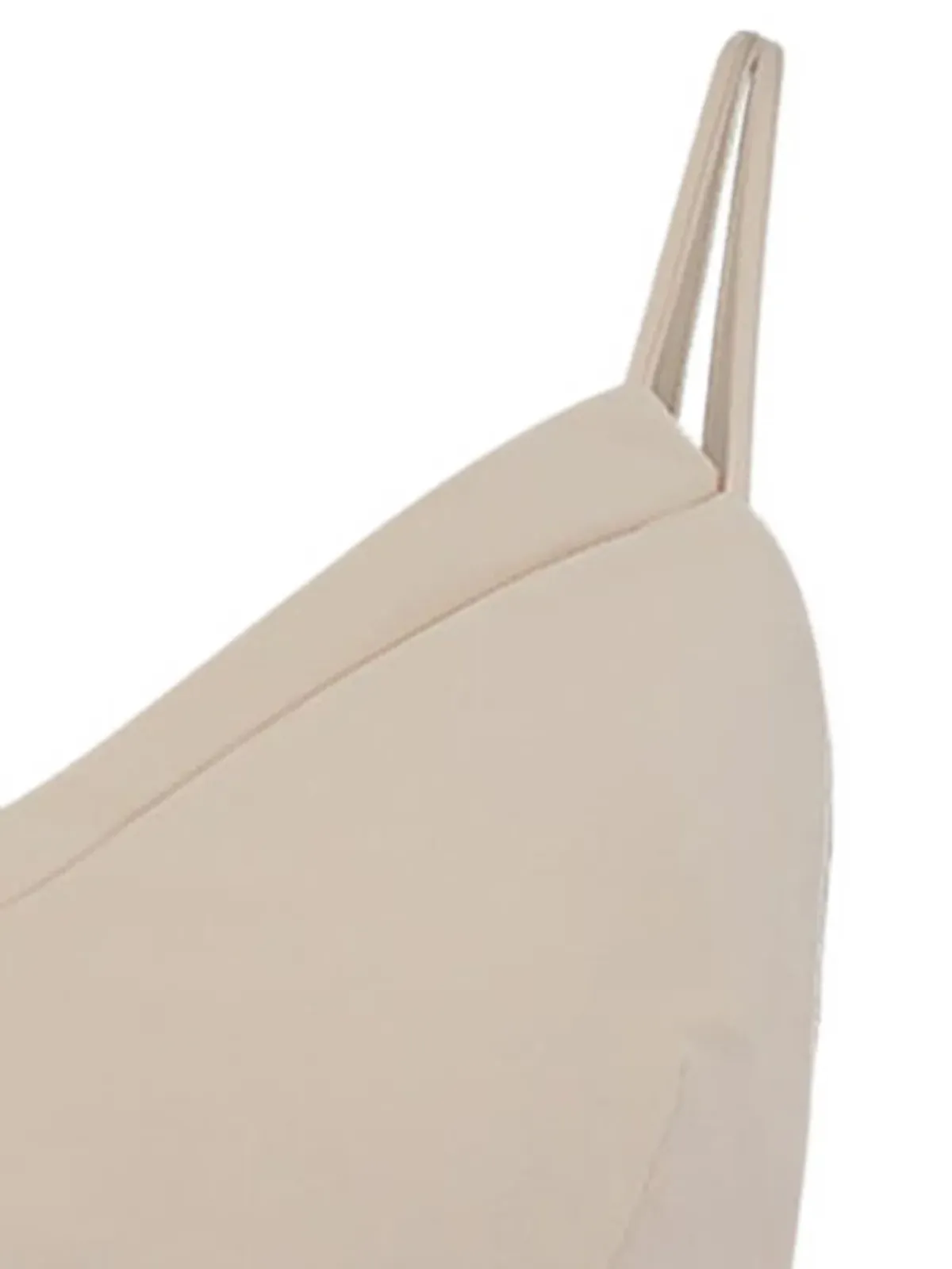 SIMONA CORSELLINI Vネックのスパゲッティストラップトップ - 画像2