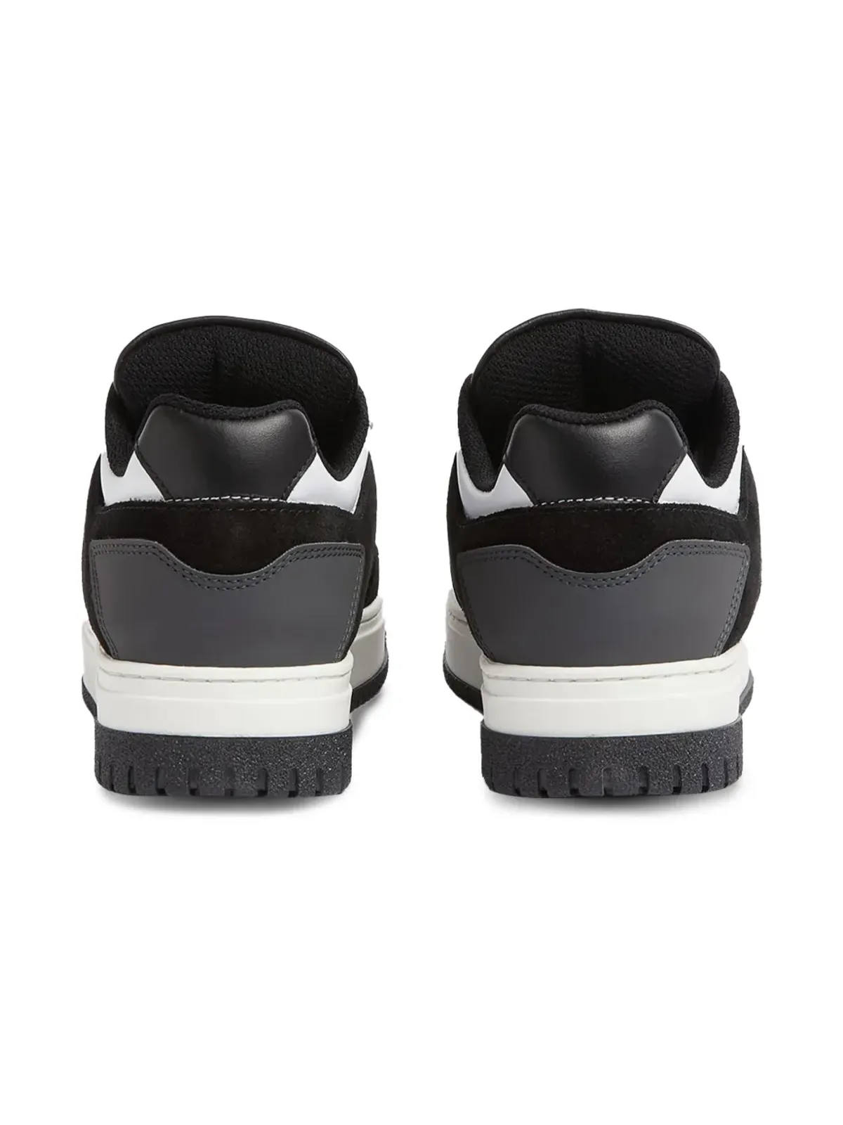 DSQUARED2 KIDS スエードレザーパネルスニーカー - ブラック - 画像3
