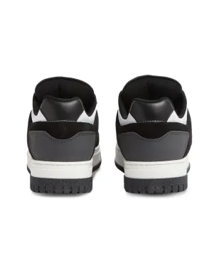 DSQUARED2 KIDS スエードレザーパネルスニーカー - ブラック - サムネイル3