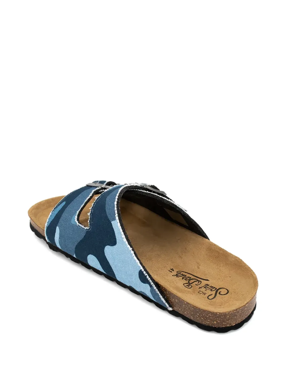 MC2 Saint Barth カモフラージュバックル付きサンダル - 画像3