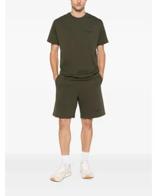 Givenchy エラスティックウエストバンド コットンショーツ - グリーン - サムネイル2