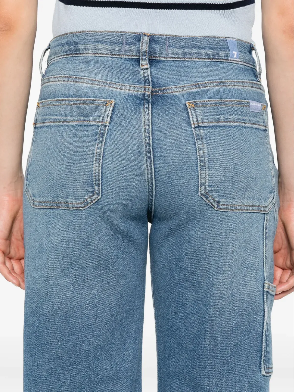 7 For All Mankind ユーティリティジーンズ - 画像5
