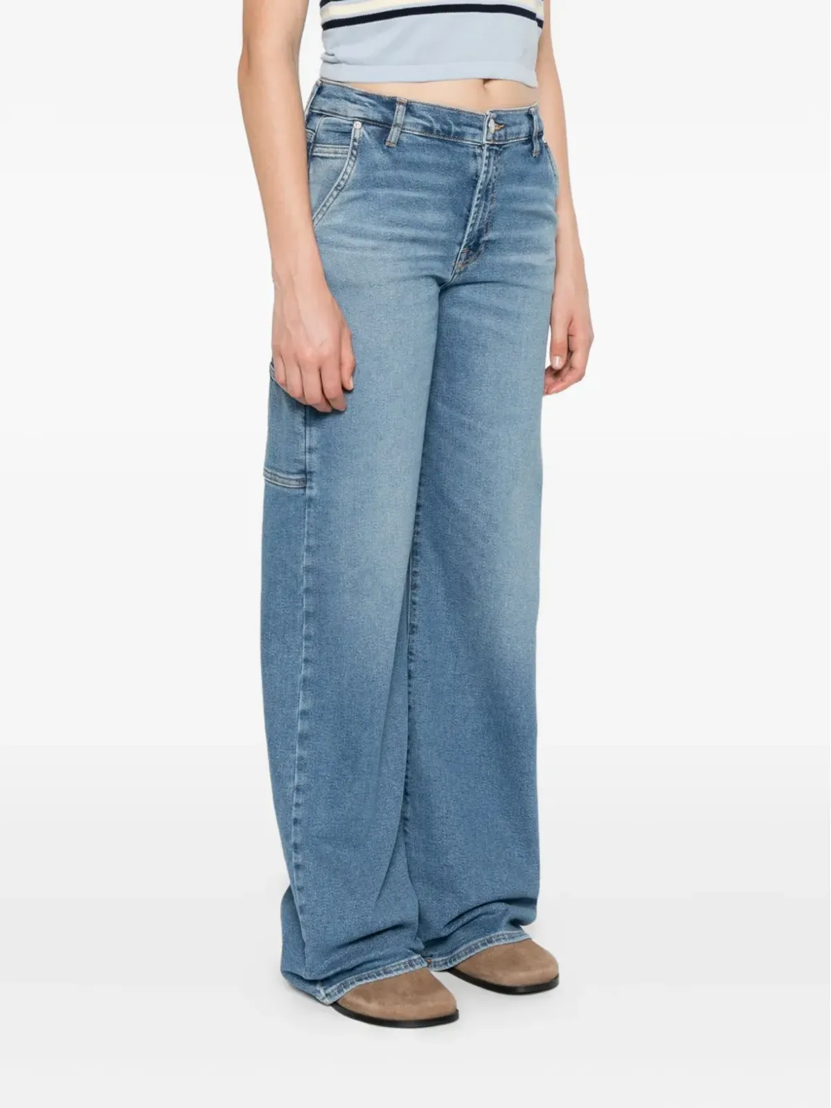 7 For All Mankind ユーティリティジーンズ - 画像3